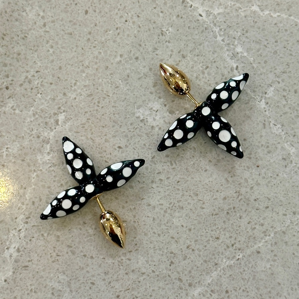 Louis Vuitton x Yayoi Kusama Louisette Infinity Dots Earrings